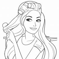 Desenhos para colorir Barbie
