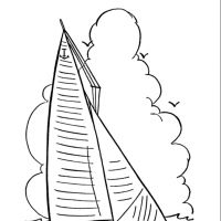 Desenhos para colorir Barcos