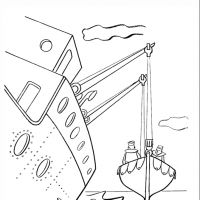 Desenhos para colorir Barcos