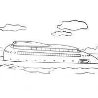 Desenhos para colorir Barcos