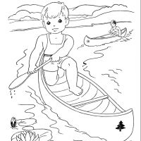 Desenhos para colorir Barcos