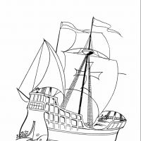 Desenhos para colorir Barcos