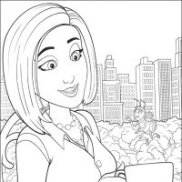 Desenhos para colorir Bee Movie
