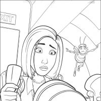 Desenhos para colorir Bee Movie