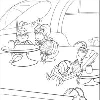 Desenhos para colorir Bee Movie