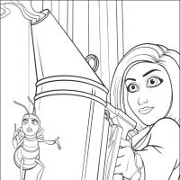 Desenhos para colorir Bee Movie