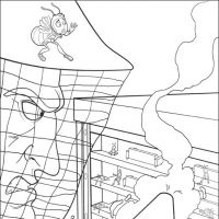 Desenhos para colorir Bee Movie