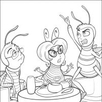 Desenhos para colorir Bee Movie