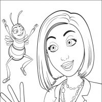 Desenhos para colorir Bee Movie