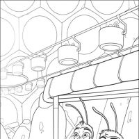 Desenhos para colorir Bee Movie