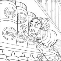 Desenhos para colorir Bee Movie