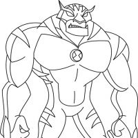Desenhos para colorir Ben 10