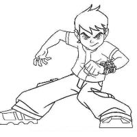 Desenhos para colorir Ben 10