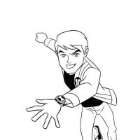 Desenhos para colorir Ben 10