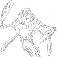 Desenhos para colorir Ben 10