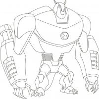 Desenhos para colorir Ben 10