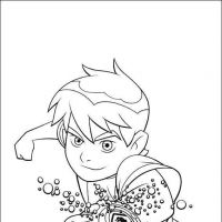 Desenhos para colorir Ben 10