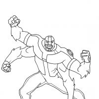 Desenhos para colorir Ben 10