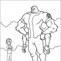 Desenhos para colorir Ben 10