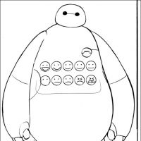 Desenhos para colorir Big Hero