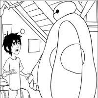 Desenhos para colorir Big Hero