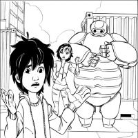 Desenhos para colorir Big Hero