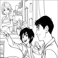 Desenhos para colorir Big Hero