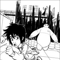Desenhos para colorir Big Hero