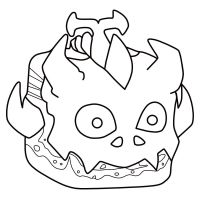 Desenhos para colorir Blox fruits