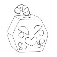 Desenhos para colorir Blox fruits
