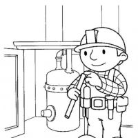 Desenhos para colorir Bob o Construtor