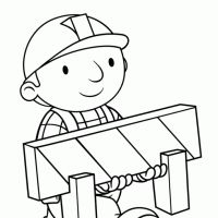 Desenhos para colorir Bob o Construtor