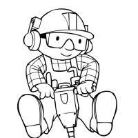 Desenhos para colorir Bob o Construtor