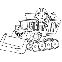 Desenhos para colorir Bob o Construtor