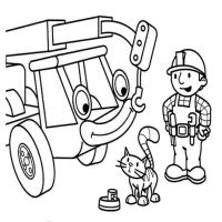 Desenhos para colorir Bob o Construtor