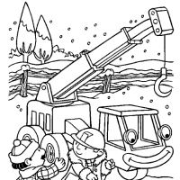 Desenhos para colorir Bob o Construtor