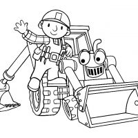 Desenhos para colorir Bob o Construtor