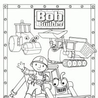 Desenhos para colorir Bob o Construtor