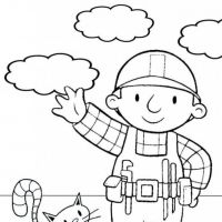 Desenhos para colorir Bob o Construtor