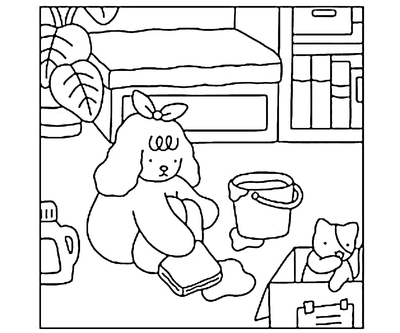 Desenho para colorir