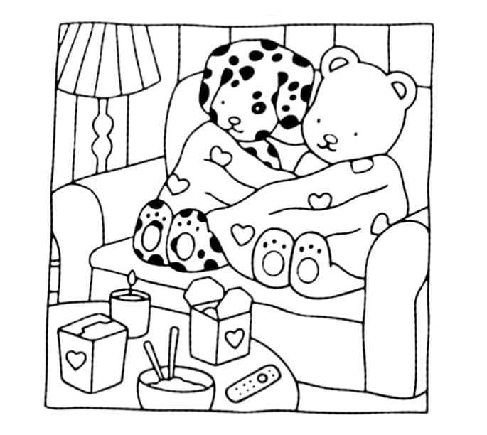 Desenho para colorir