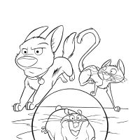 Desenhos para colorir Bolt