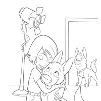 Desenhos para colorir Bolt
