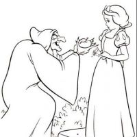 Desenhos para colorir Branca de Neve