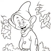 Desenhos para colorir Branca de Neve