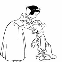 Desenhos para colorir Branca de Neve