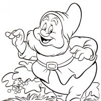Desenhos para colorir Branca de Neve