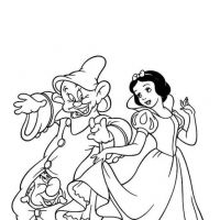 Desenhos para colorir Branca de Neve