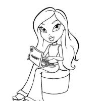 Desenhos para colorir Bratz