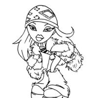 Desenhos para colorir Bratz